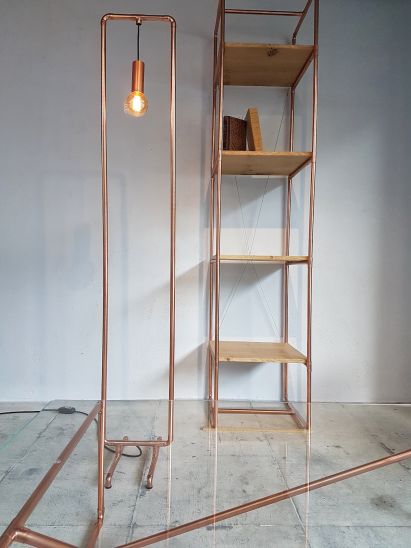 Steelhood Meubles Copper Oak Tower