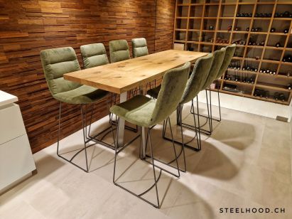 Steelhood Esstische Winebar